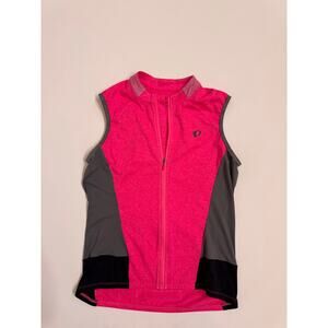 Pearl Izumi Women's Select Escape Sleeveless Road Bike Jersey Zip Up Size M Pink